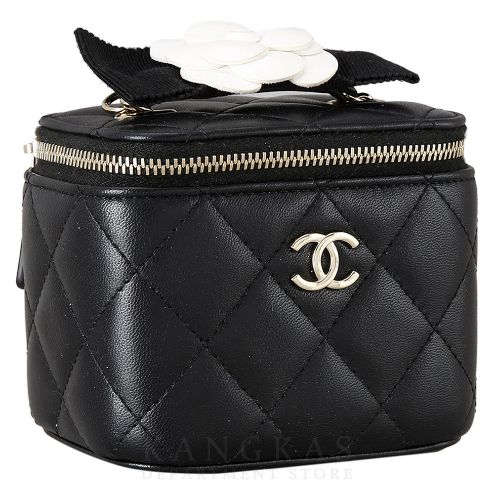 CHANEL(USED)샤넬 램스킨 베니티