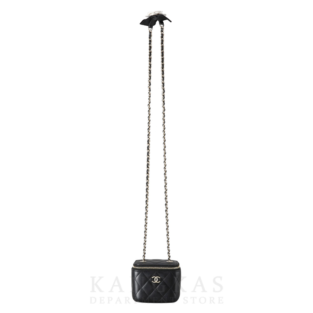 CHANEL(USED)샤넬 램스킨 베니티