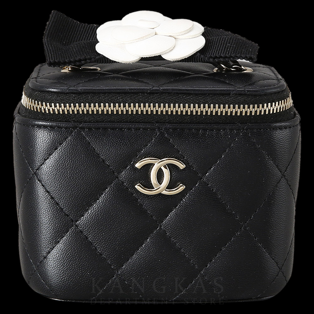 CHANEL(USED)샤넬 램스킨 베니티