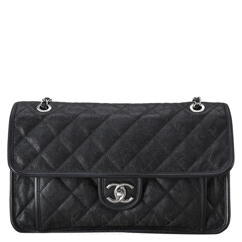 CHANEL(USED)샤넬 시즌 캐비어 프렌치 리비에라 체인백