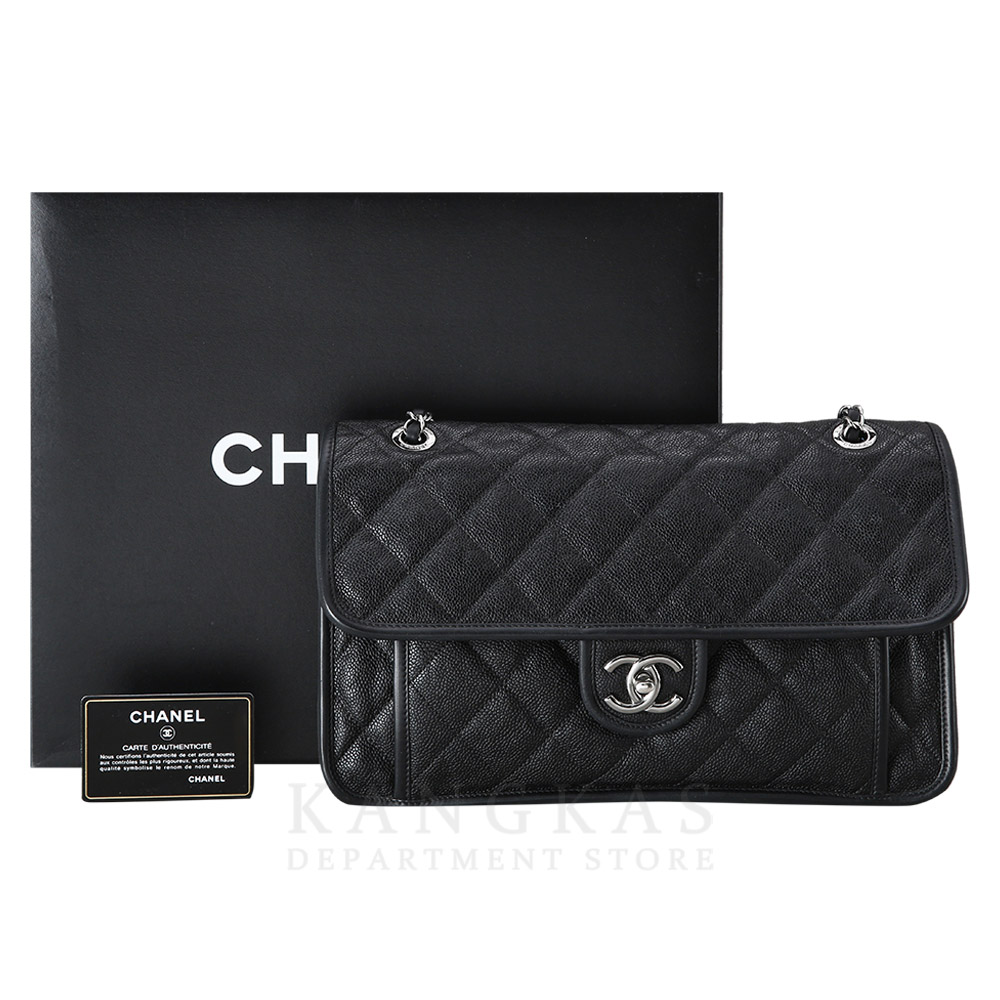 CHANEL(USED)샤넬 시즌 캐비어 프렌치 리비에라 체인백