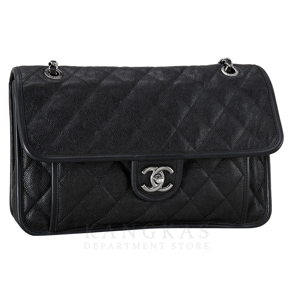 CHANEL(USED)샤넬 시즌 캐비어 프렌치 리비에라 체인백