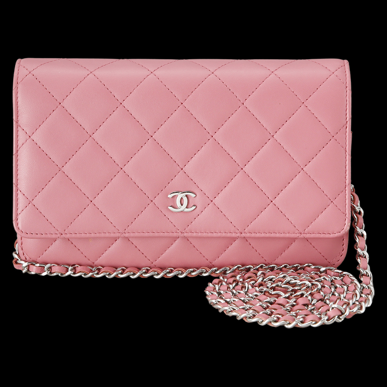 CHANEL(USED)샤넬 램스킨 클래식 WOC