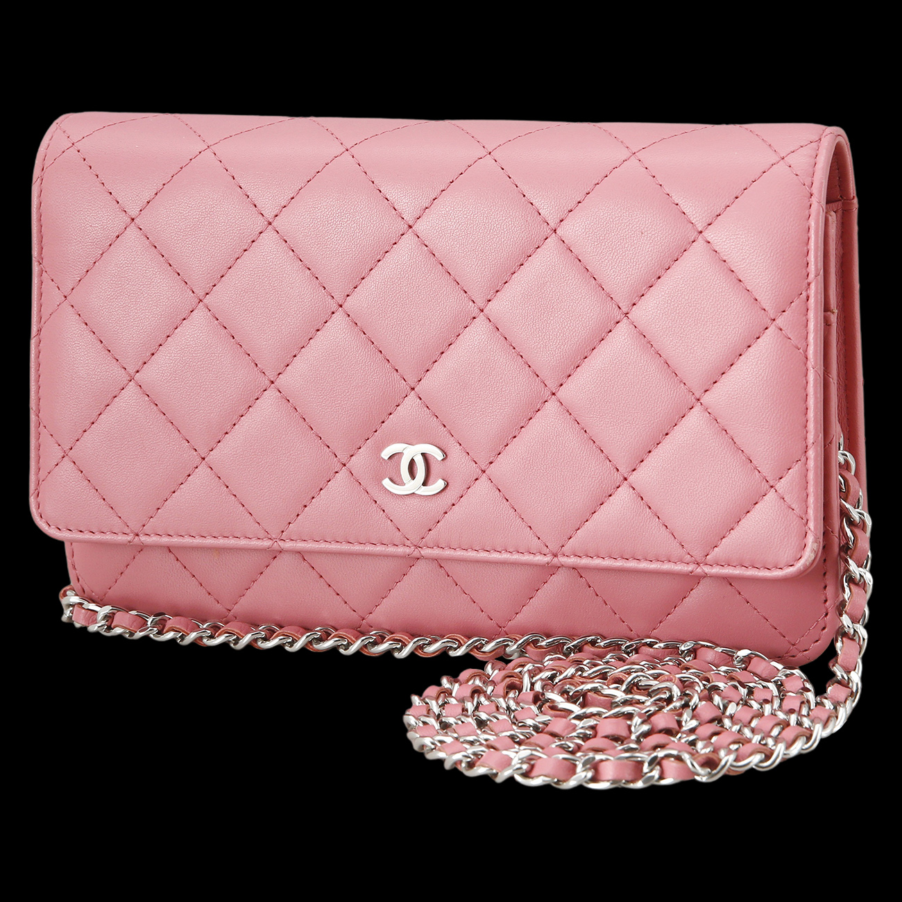 CHANEL(USED)샤넬 램스킨 클래식 WOC