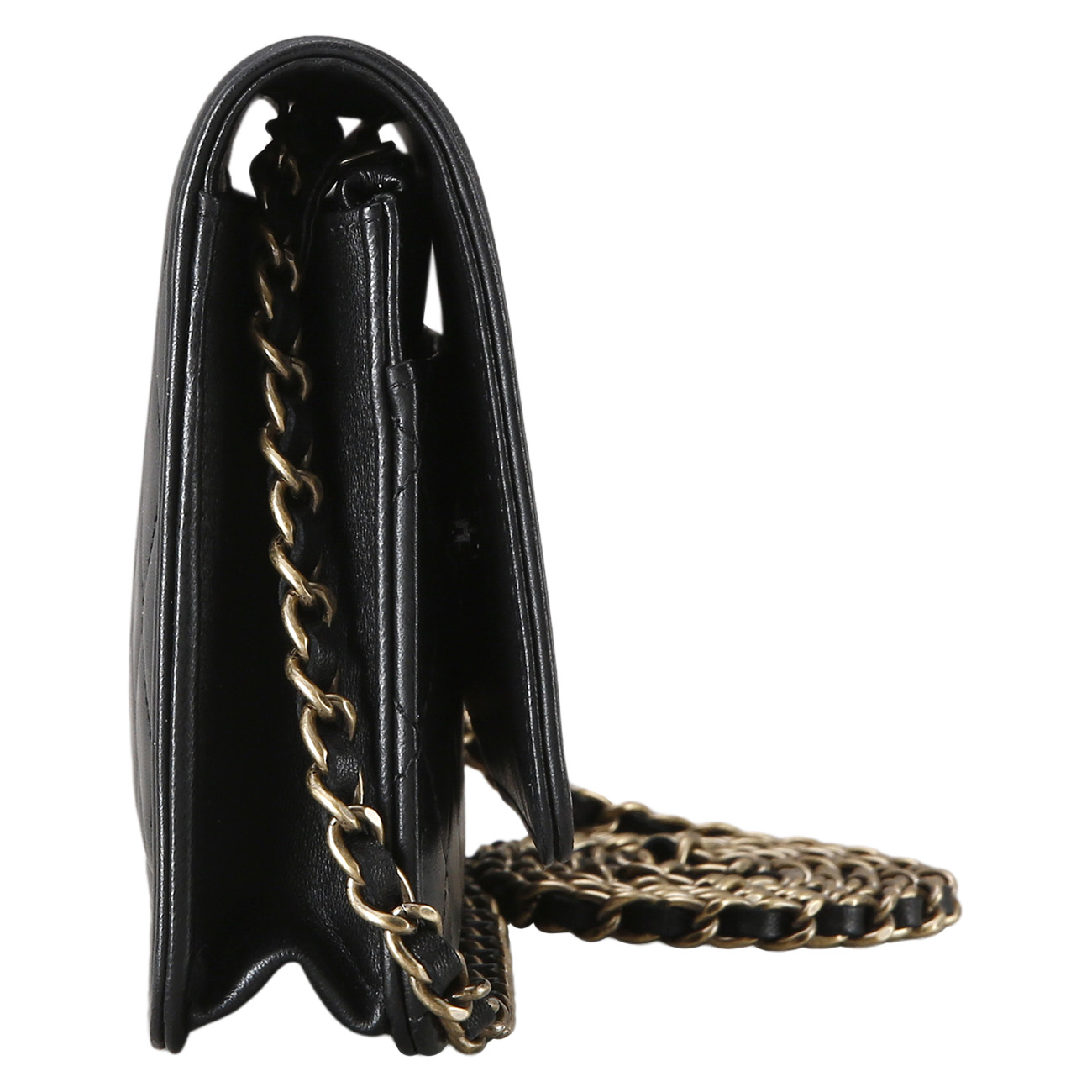 CHANEL(USED)샤넬 램스킨 보이샤넬 WOC