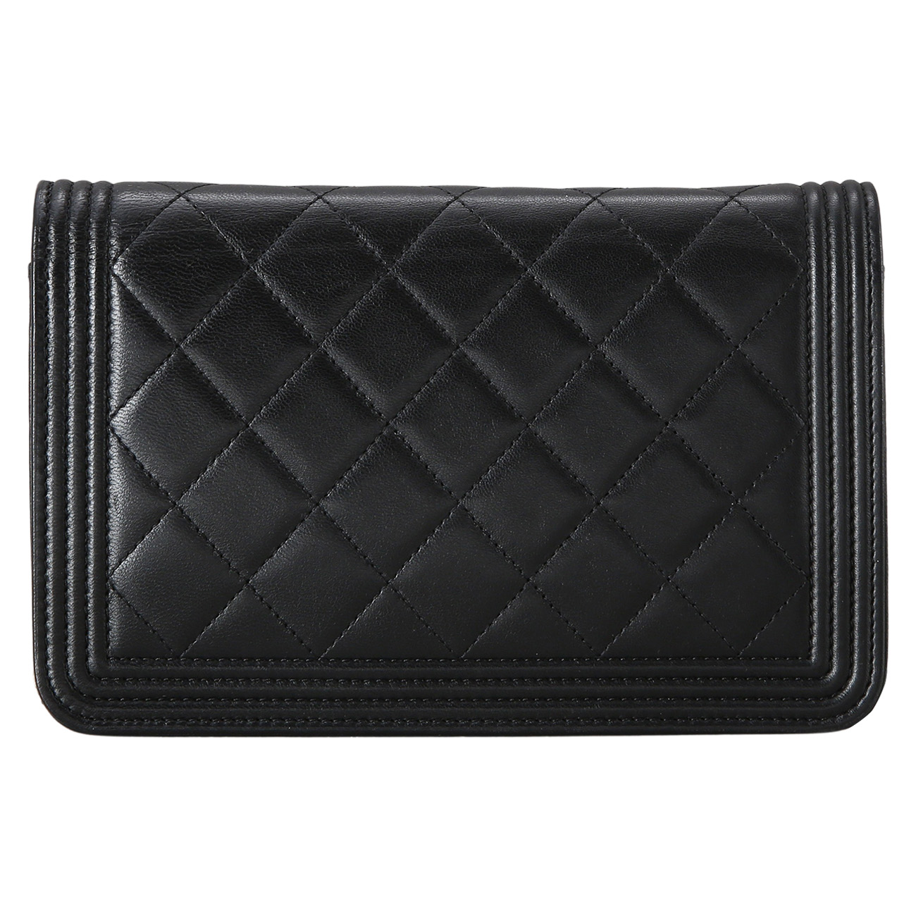 CHANEL(USED)샤넬 램스킨 보이샤넬 WOC