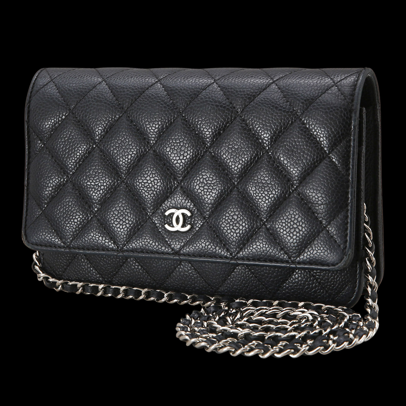 CHANEL(USED)샤넬 클래식 캐비어 WOC