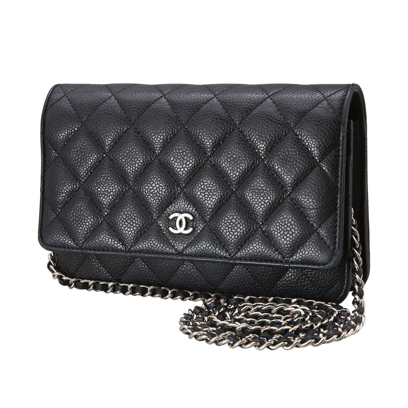 CHANEL(USED)샤넬 클래식 캐비어 WOC