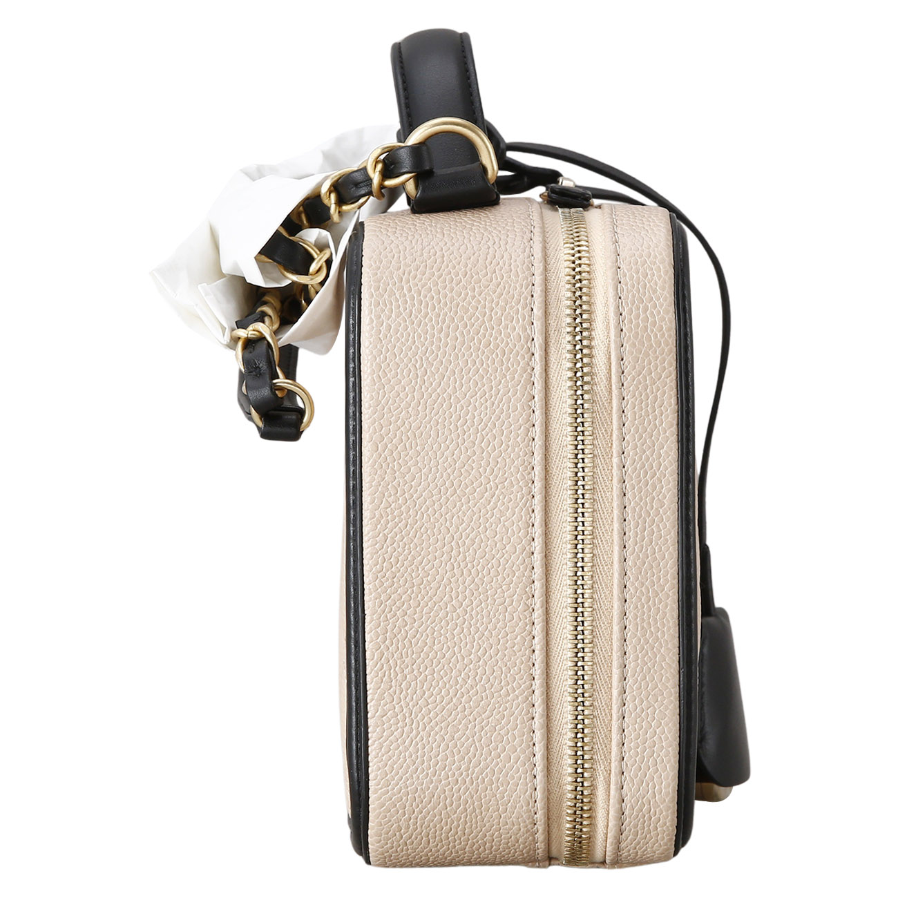 CHANEL(USED)샤넬 캐비어 코스메틱 케이스 체인 백