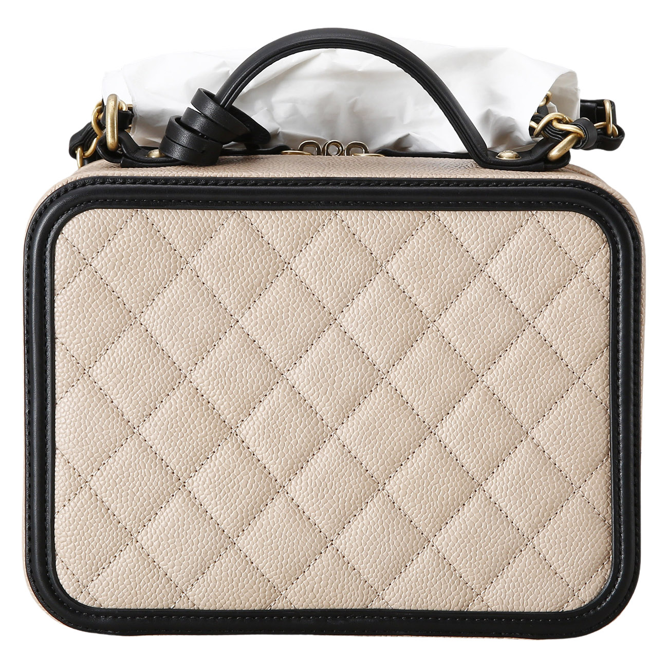 CHANEL(USED)샤넬 캐비어 코스메틱 케이스 체인 백