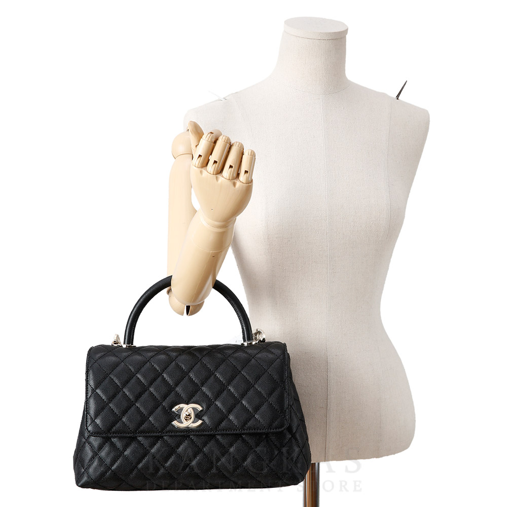 CHANEL(NEW)샤넬 캐비어 코코핸들 미듐 (새상품) NEW PRODUCT @@@