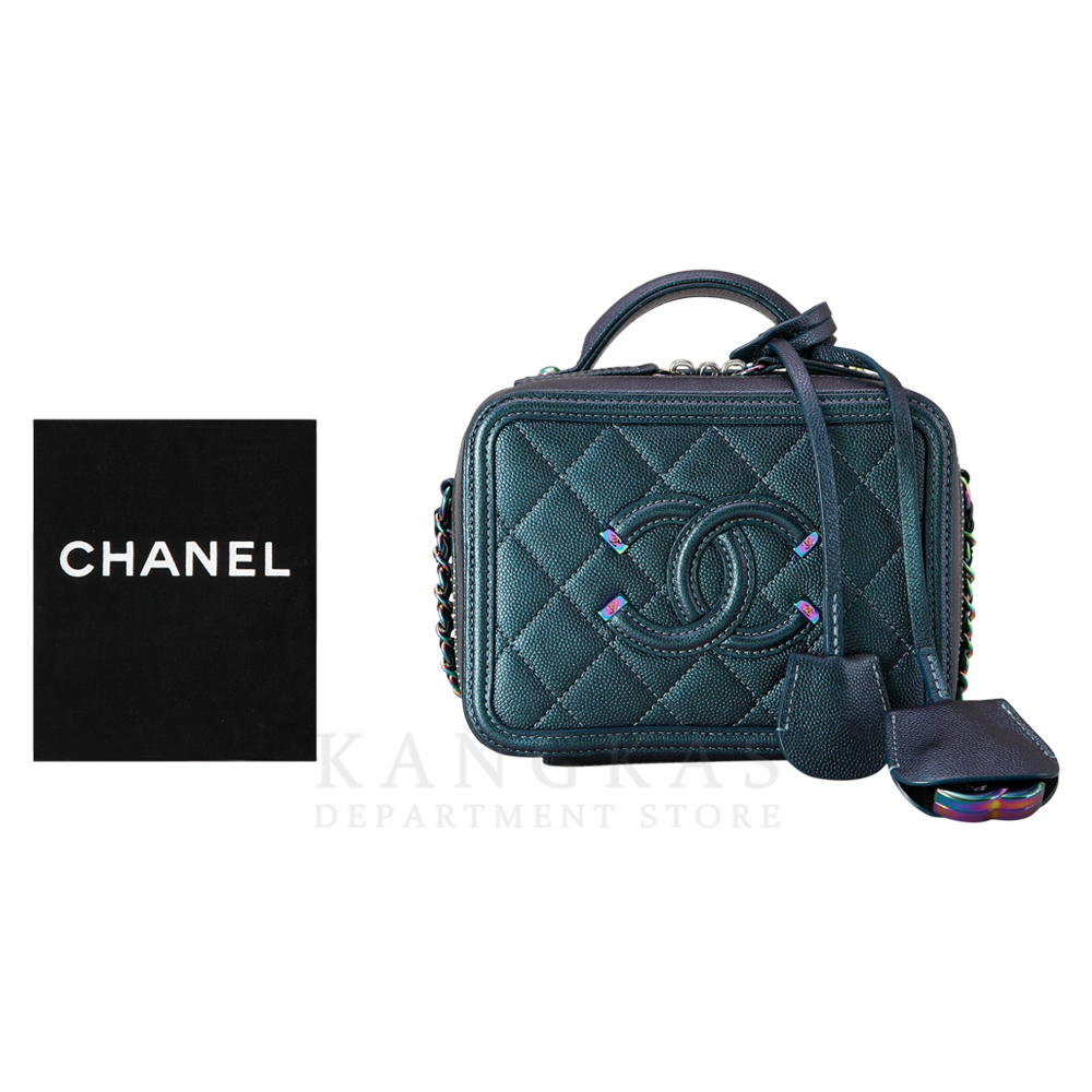 CHANEL(USED)샤넬 캐비어 코스메틱 미니 체인백 캉카스백화점