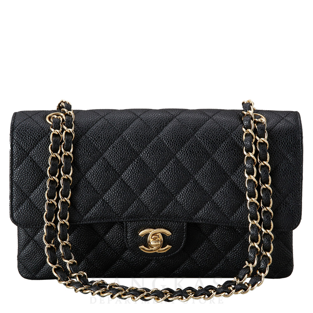 CHANEL(USED)샤넬 캐비어 클래식 미듐 플랩백