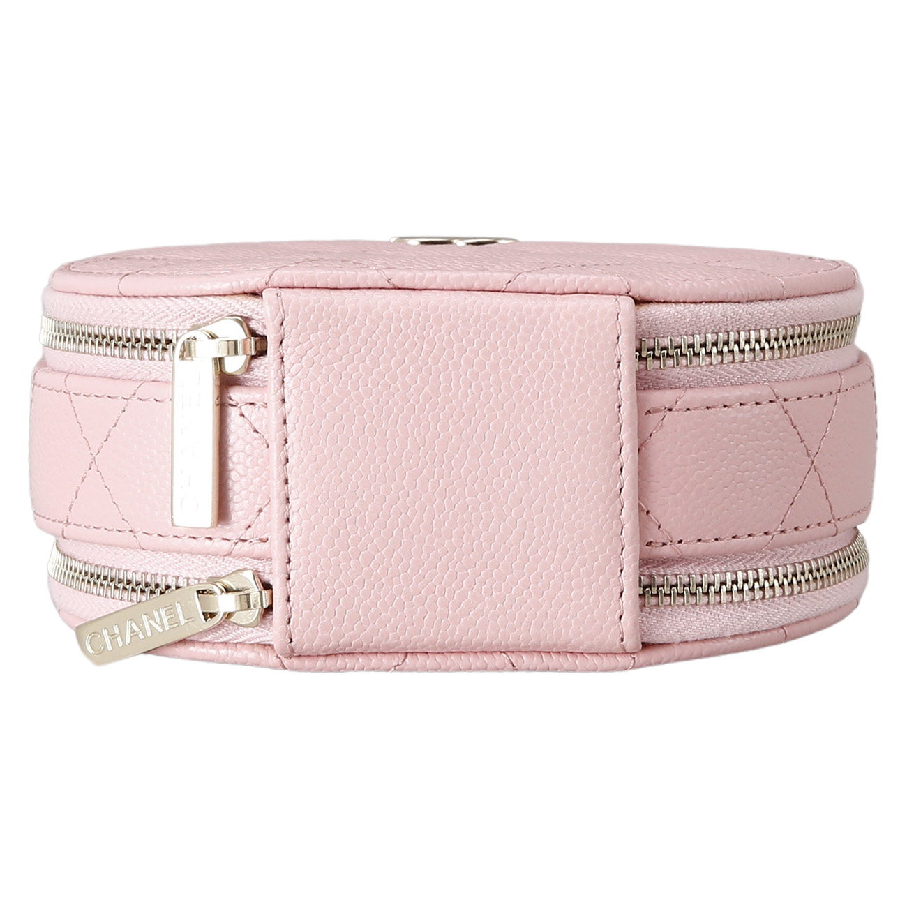 CHANEL(USED)샤넬 캐비어 라운드 투웨이 체인 백