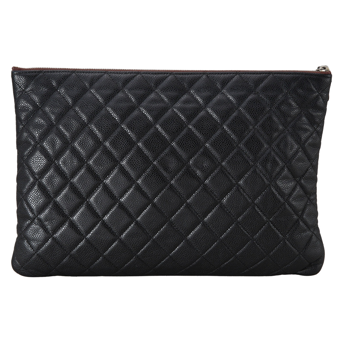 CHANEL(USED)샤넬 클래식 캐비어 클러치 라지