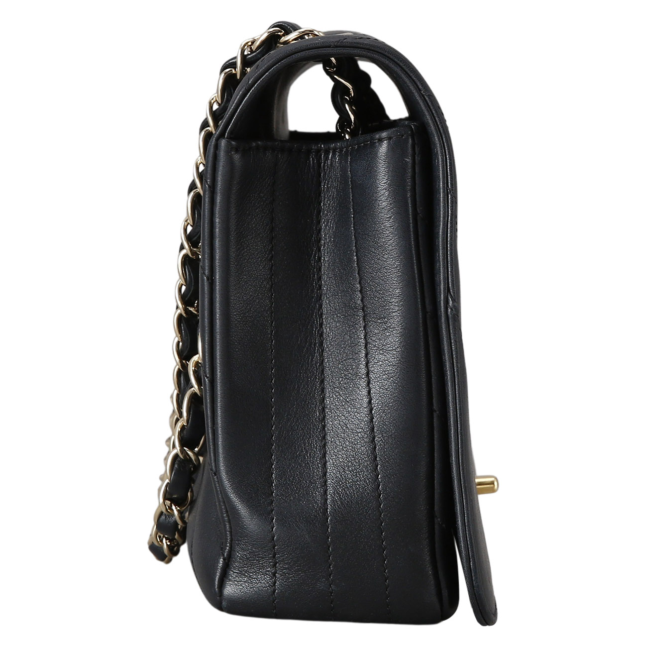 CHANEL(USED)샤넬 시즌 쉐브론 체인 플랩백