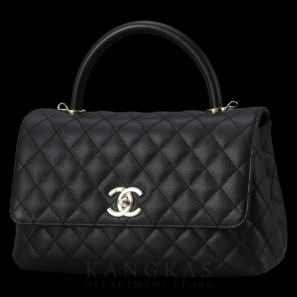 CHANEL(USED)샤넬 캐비어 코코핸들 미듐
