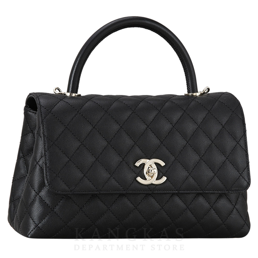 CHANEL(USED)샤넬 캐비어 코코핸들 미듐
