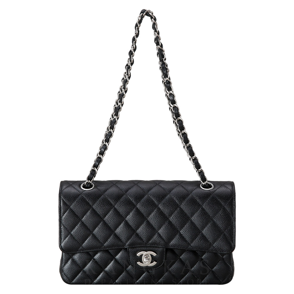 CHANEL(USED)샤넬 캐비어 클래식 미듐 플랩백