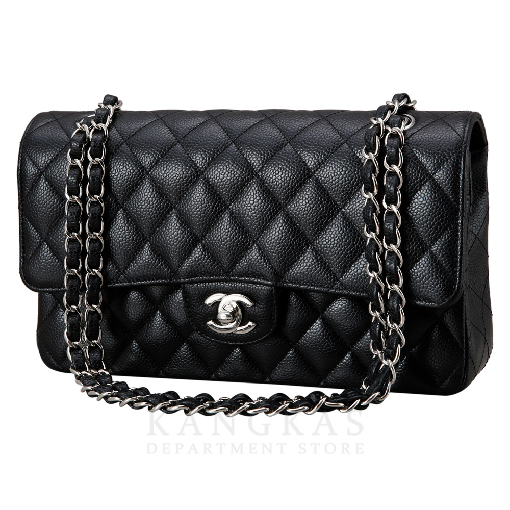 CHANEL(USED)샤넬 캐비어 클래식 미듐 플랩백