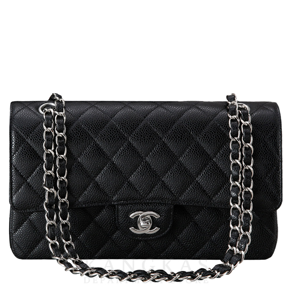 CHANEL(USED)샤넬 캐비어 클래식 미듐 플랩백