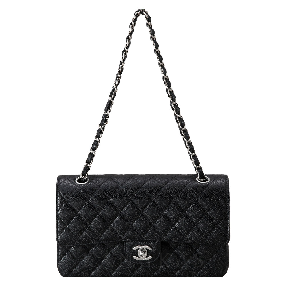 CHANEL(USED)샤넬 캐비어 클래식 미듐 플랩백