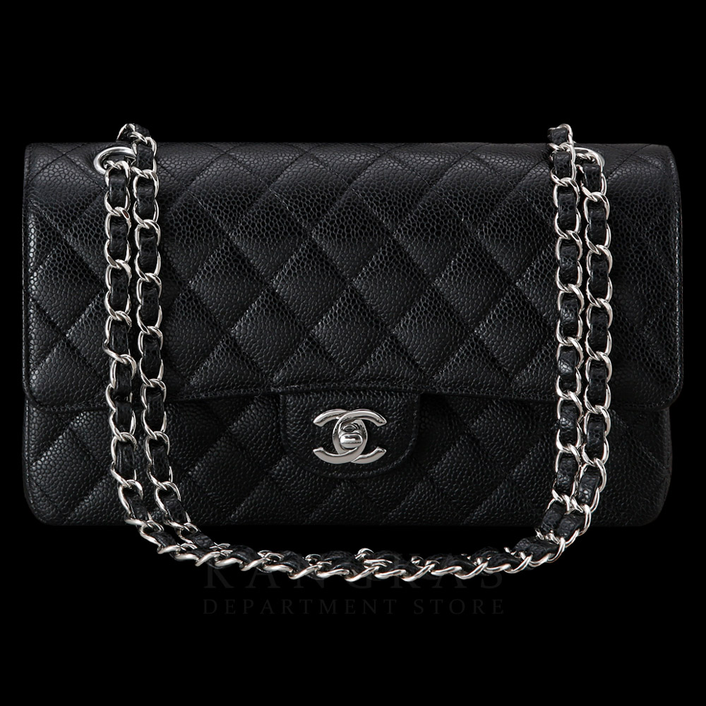 CHANEL(USED)샤넬 캐비어 클래식 미듐 플랩백