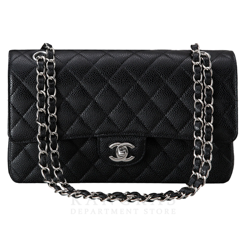 CHANEL(USED)샤넬 캐비어 클래식 미듐 플랩백