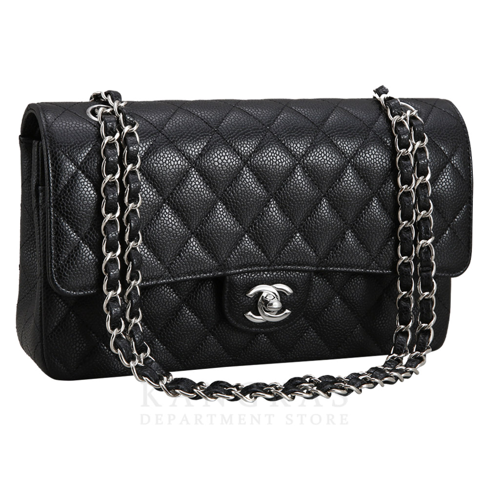 CHANEL(USED)샤넬 캐비어 클래식 미듐 플랩백
