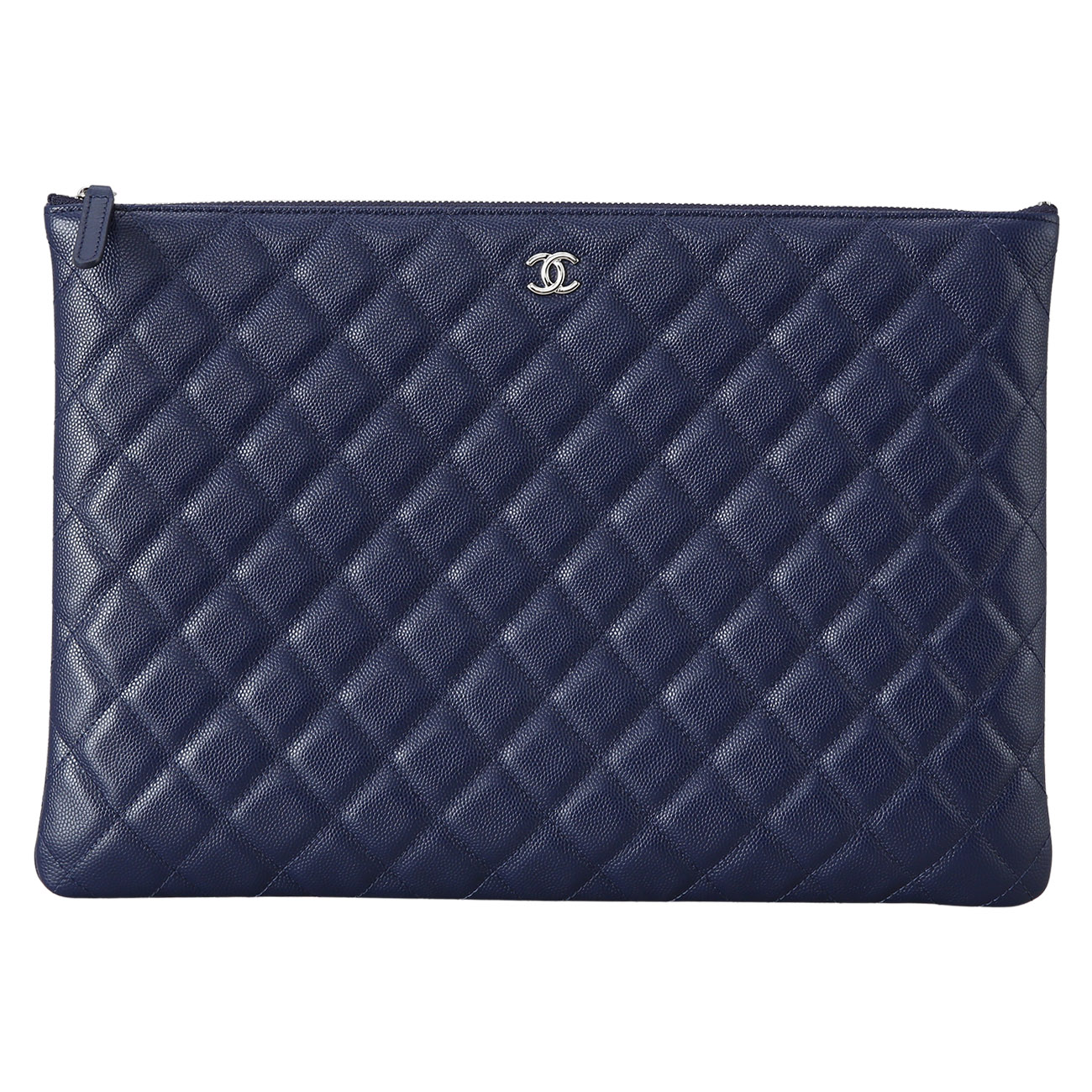 CHANEL(USED)샤넬 캐비어 클래식 클러치 라지