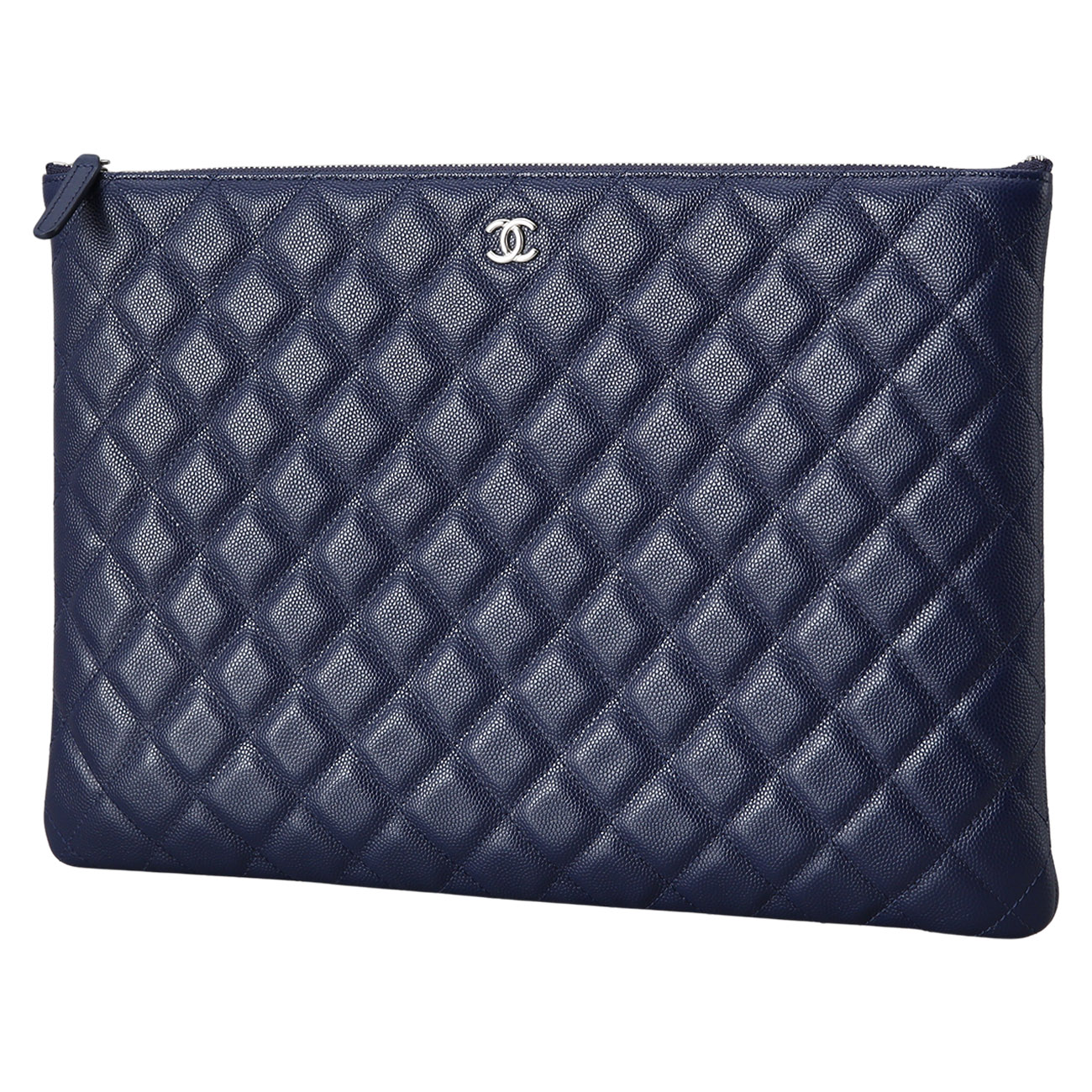 CHANEL(USED)샤넬 캐비어 클래식 클러치 라지