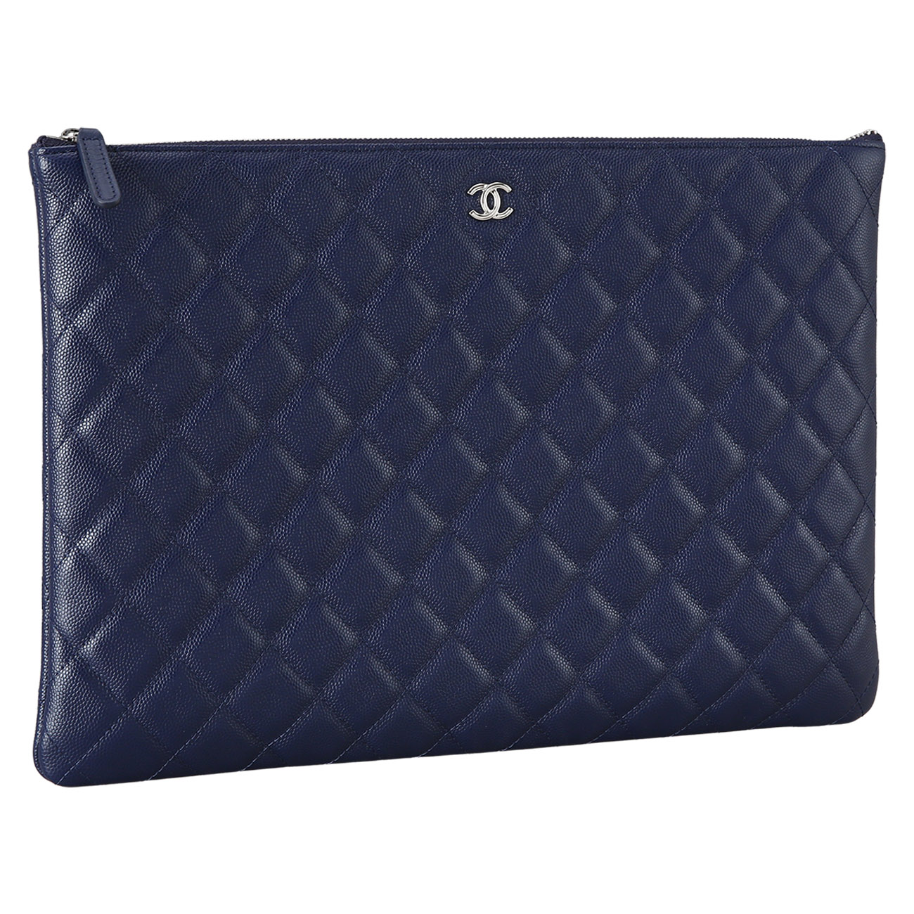 CHANEL(USED)샤넬 캐비어 클래식 클러치 라지