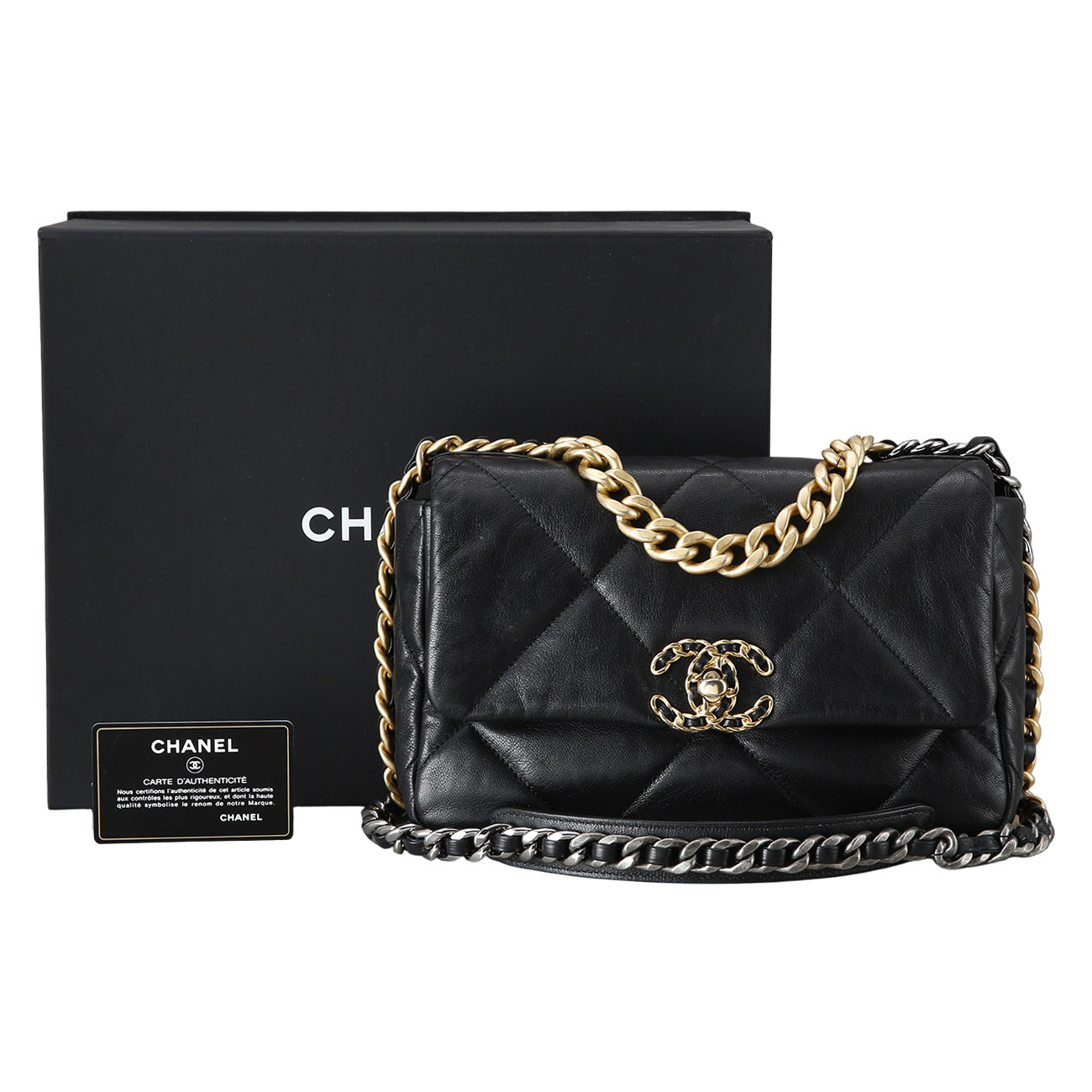 CHANEL(USED)샤넬 19백 미디움