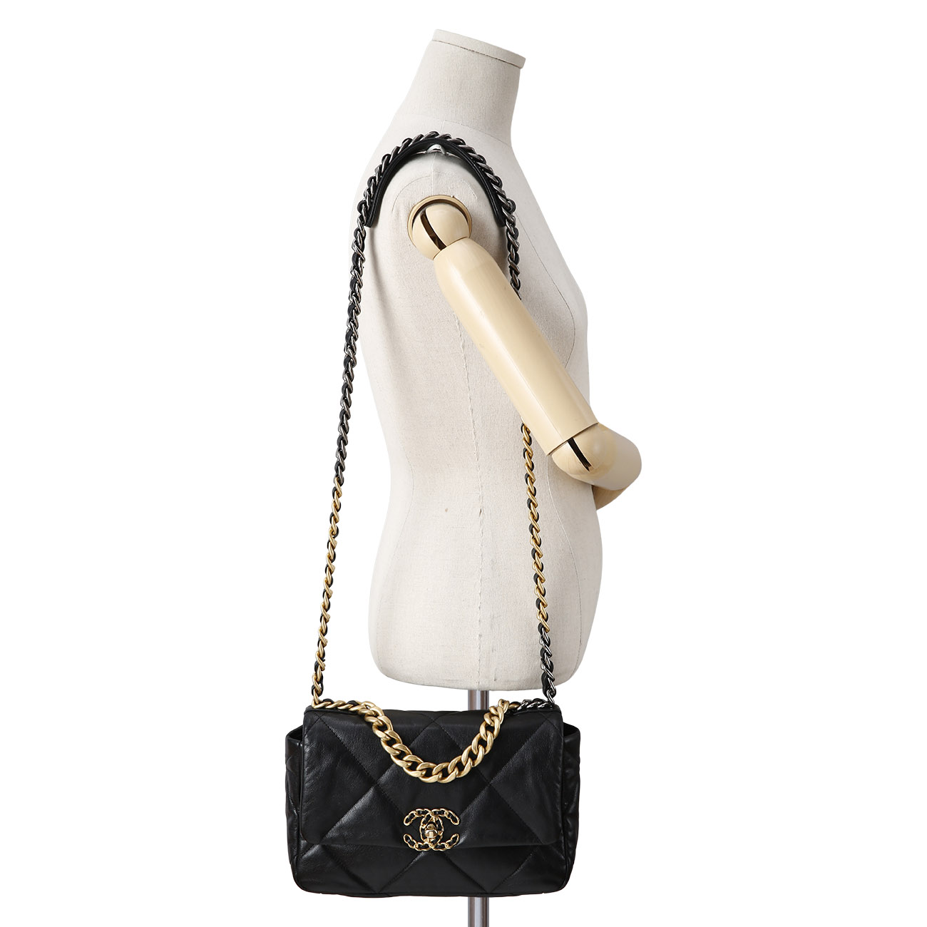 CHANEL(USED)샤넬 19백 미디움