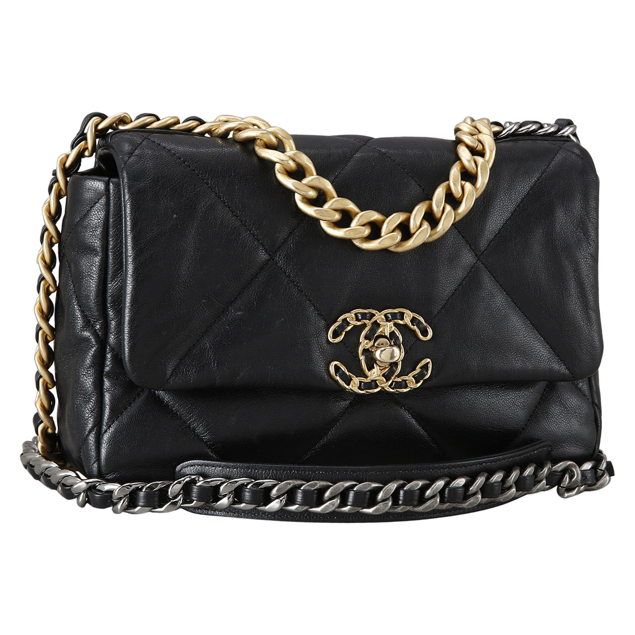 CHANEL(USED)샤넬 19백 미디움