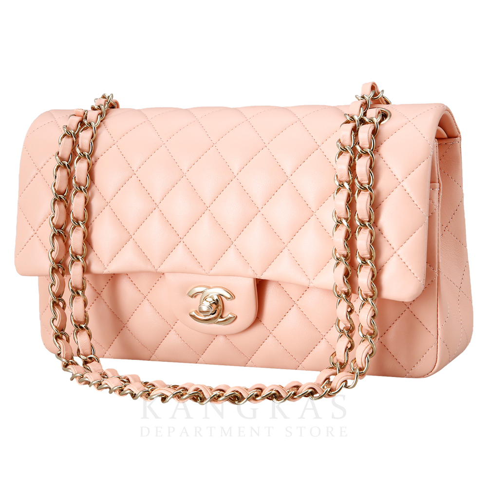 CHANEL(USED)샤넬 클래식 램스킨 미듐