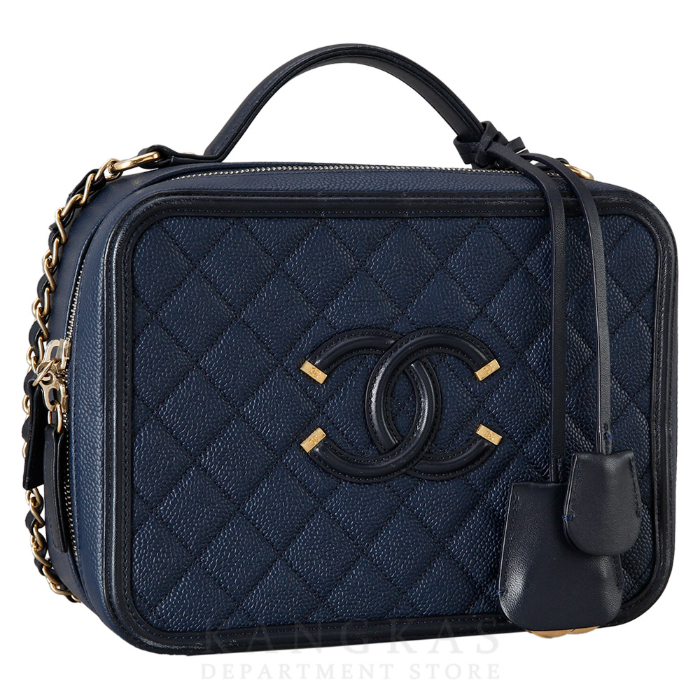 CHANEL(USED)샤넬 코스메틱 탑핸들 체인백
