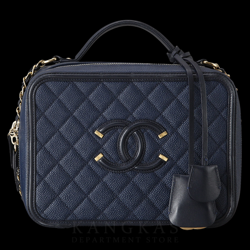 CHANEL(USED)샤넬 코스메틱 탑핸들 체인백