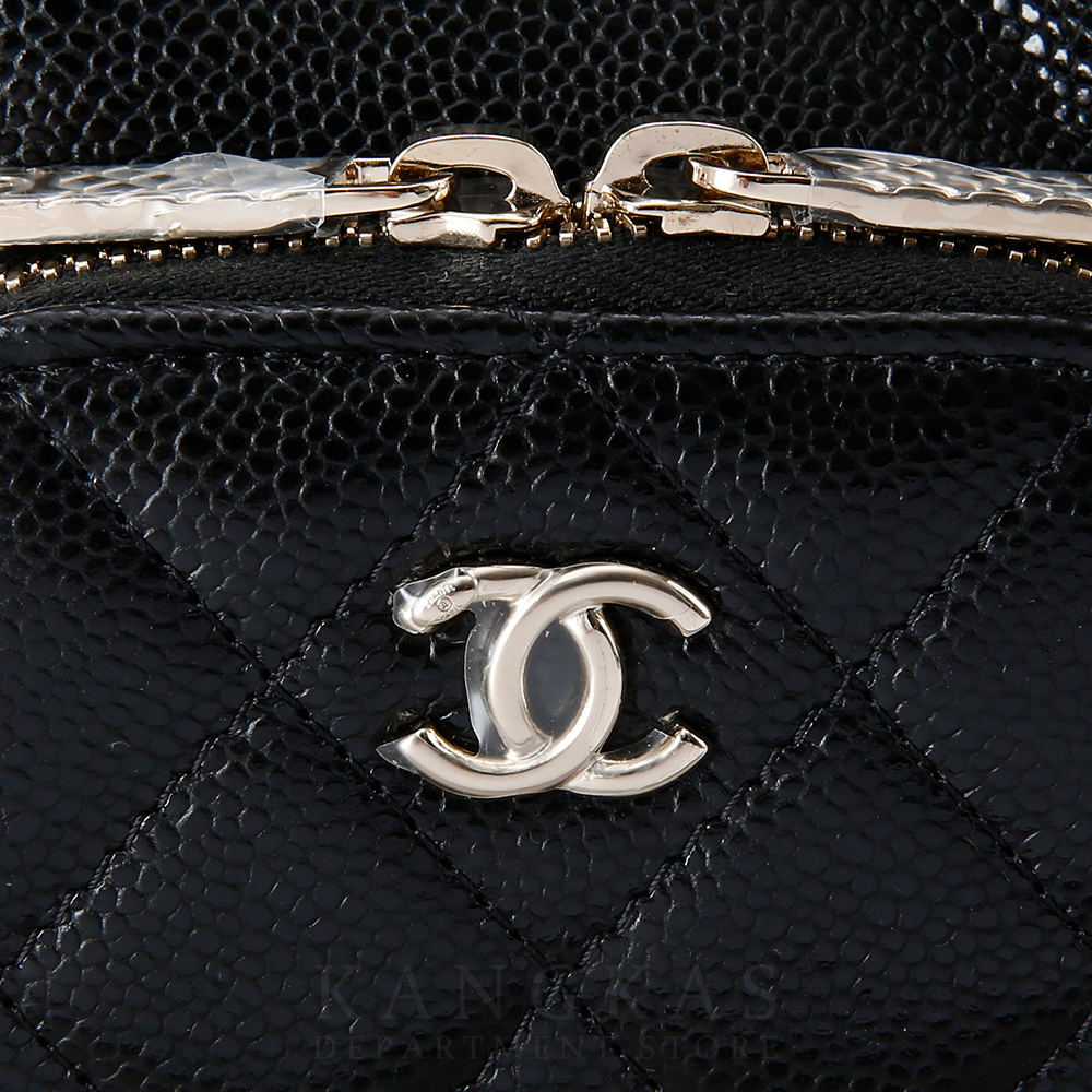 CHANEL(USED)샤넬 AP2913 캐비어 미니 버킷백