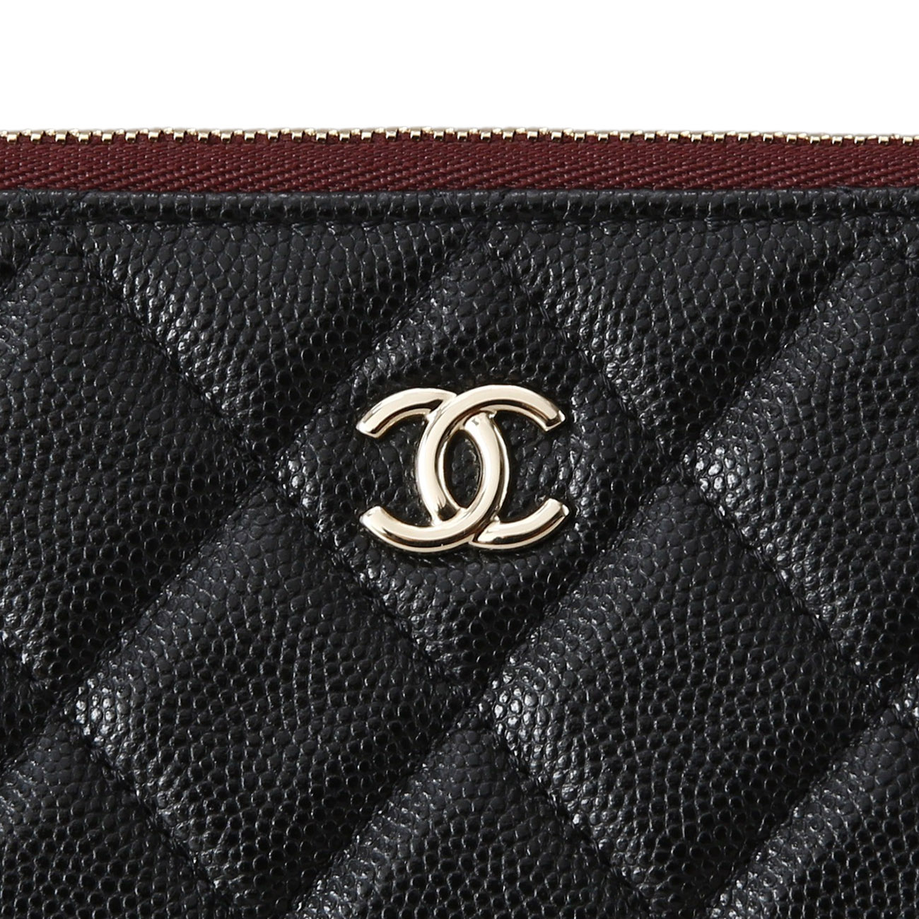 CHANEL(USED)샤넬 캐비어 클래식 클러치 미듐
