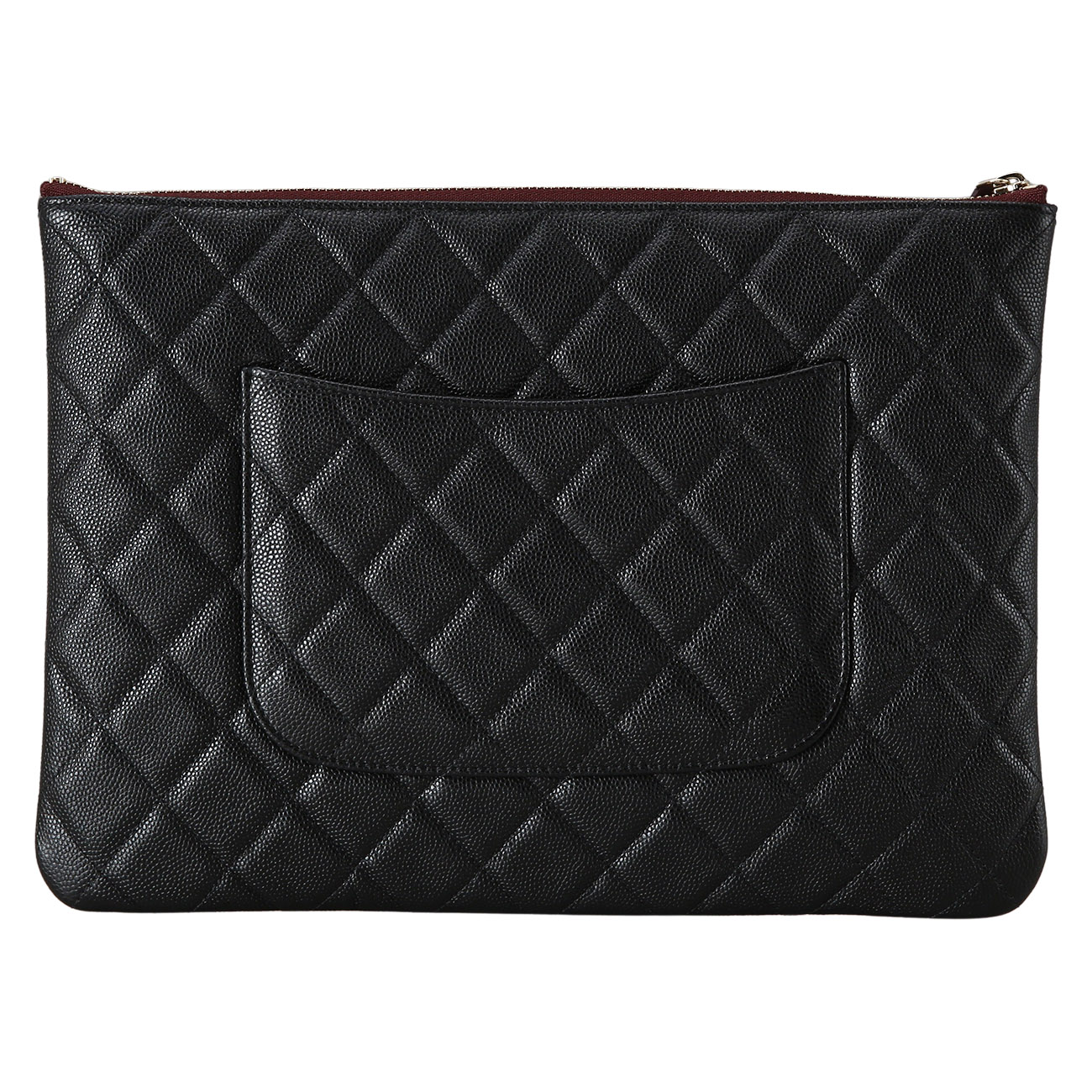 CHANEL(USED)샤넬 캐비어 클래식 클러치 미듐