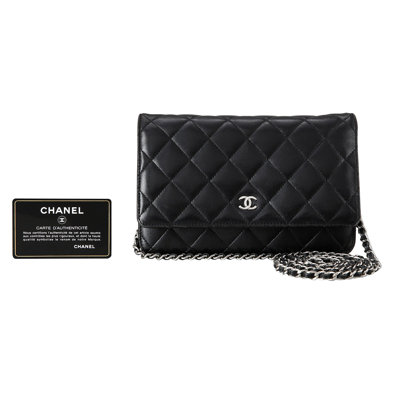CHANEL(USED)샤넬 램스킨 클래식 WOC