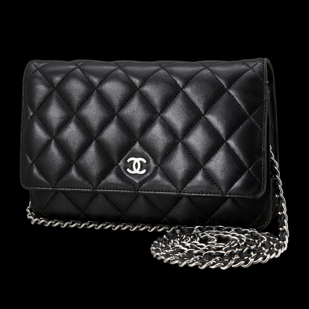 CHANEL(USED)샤넬 램스킨 클래식 WOC