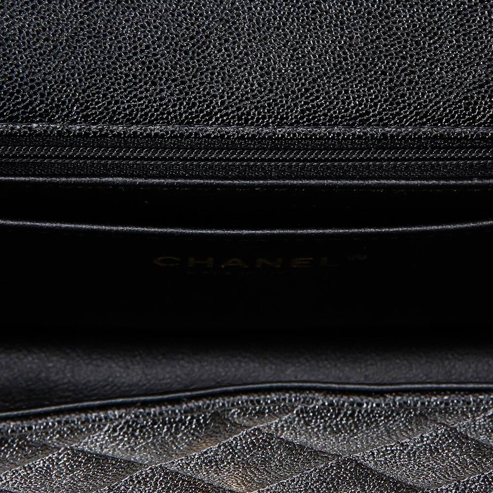 CHANEL(USED)샤넬 캐비어 클래식 뉴미니 탑 핸들백 @@@@@
