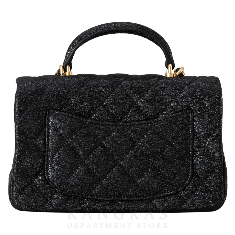 CHANEL(USED)샤넬 캐비어 클래식 뉴미니 탑 핸들백 @@@@@