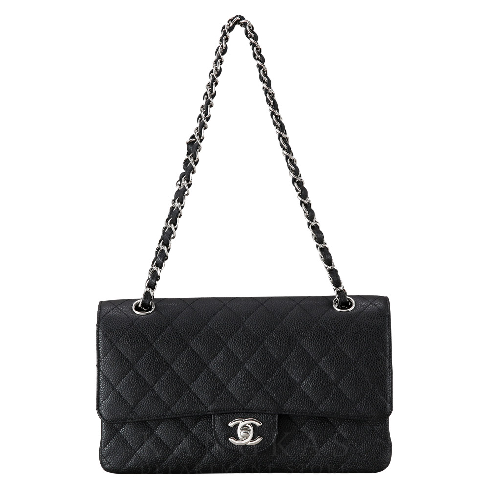 CHANEL(USED)샤넬 캐비어 클래식 미듐 플랩백