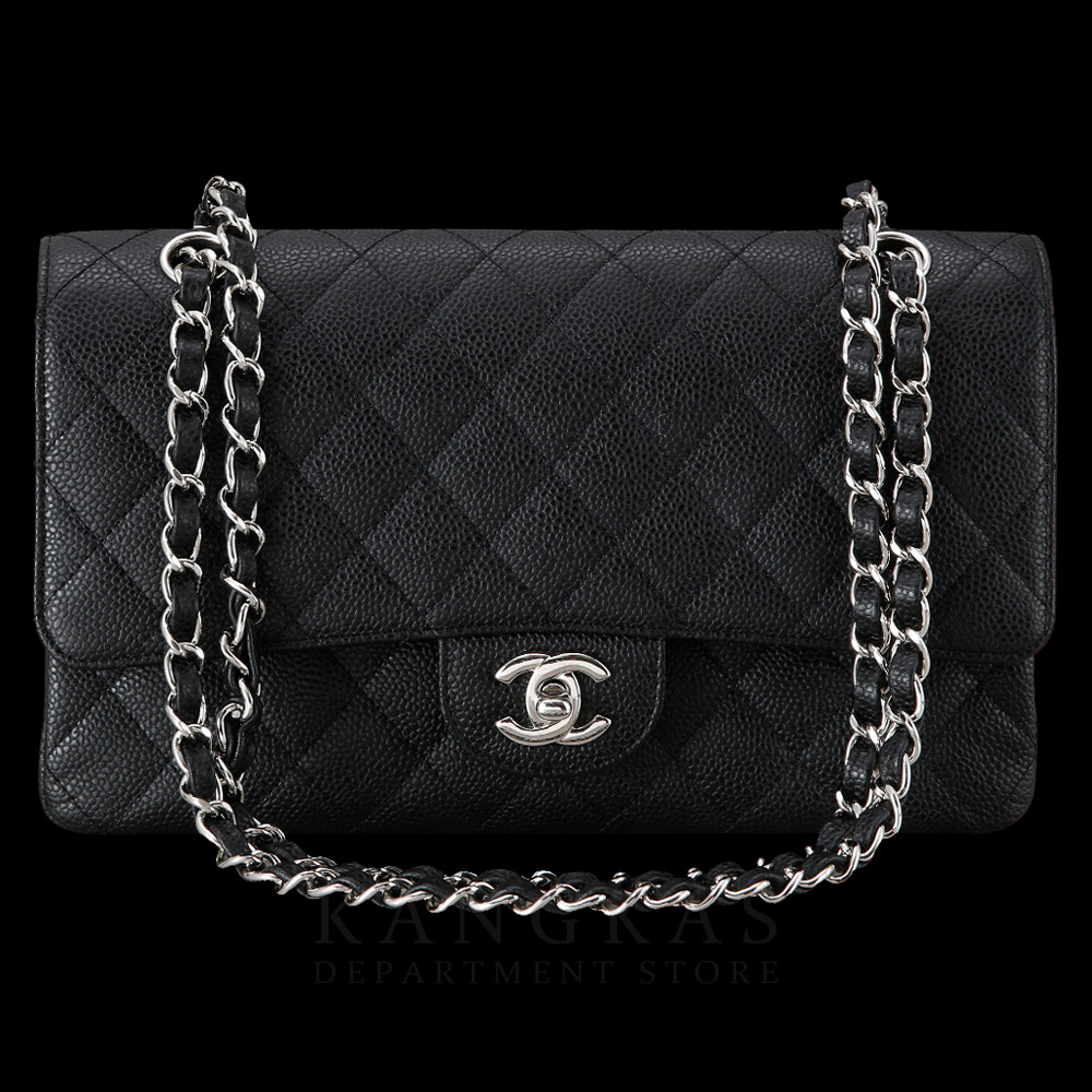 CHANEL(USED)샤넬 캐비어 클래식 미듐 플랩백