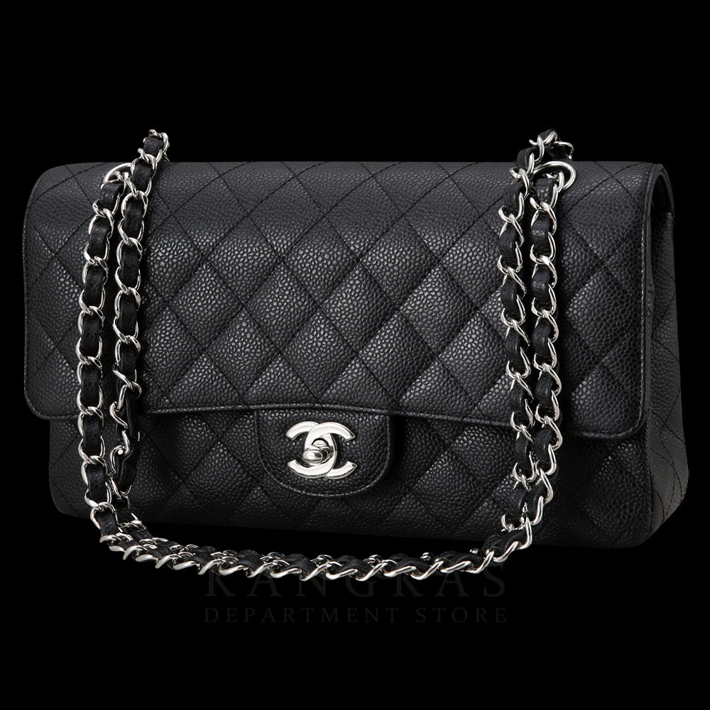 CHANEL(USED)샤넬 캐비어 클래식 미듐 플랩백