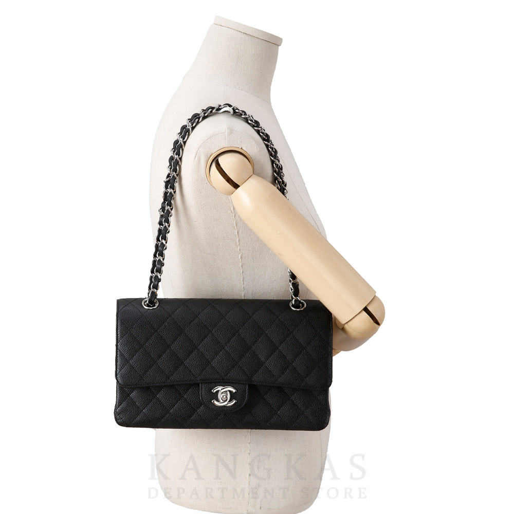 CHANEL(USED)샤넬 캐비어 클래식 미듐 플랩백