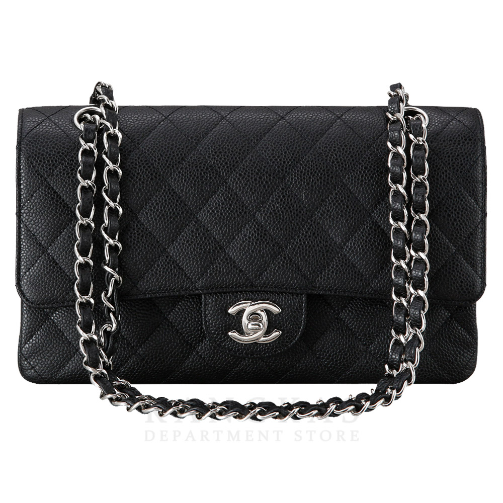CHANEL(USED)샤넬 캐비어 클래식 미듐 플랩백
